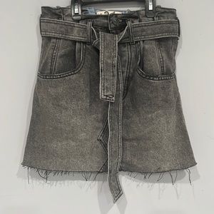 Free People we the free skirt black denim